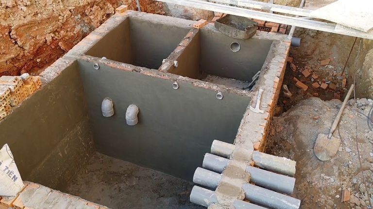 Hướng Dẫn Cách Tính Mét Khối Bể Phốt Chính Xác Nhất 8 Bể Phốt 3 Ngăn Tiêu Chuẩn: Bản Cad thiết kế, xây đạt tiêu chuẩn