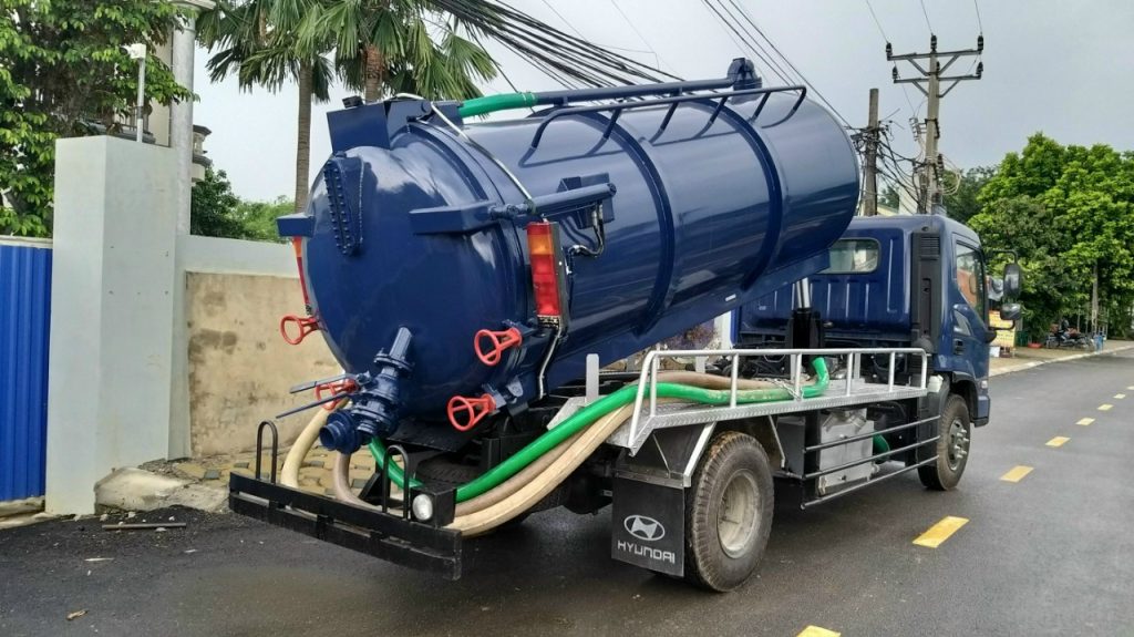 Hút bể phốt tại Thạch Thành - Công ty môi trường Tiến Đạt | 0973.125.012