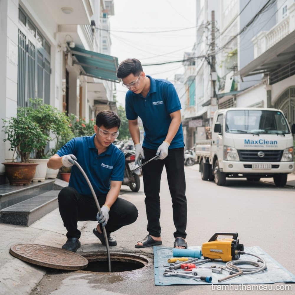 hình ảnh hoạt động của nhân viên Max Clean